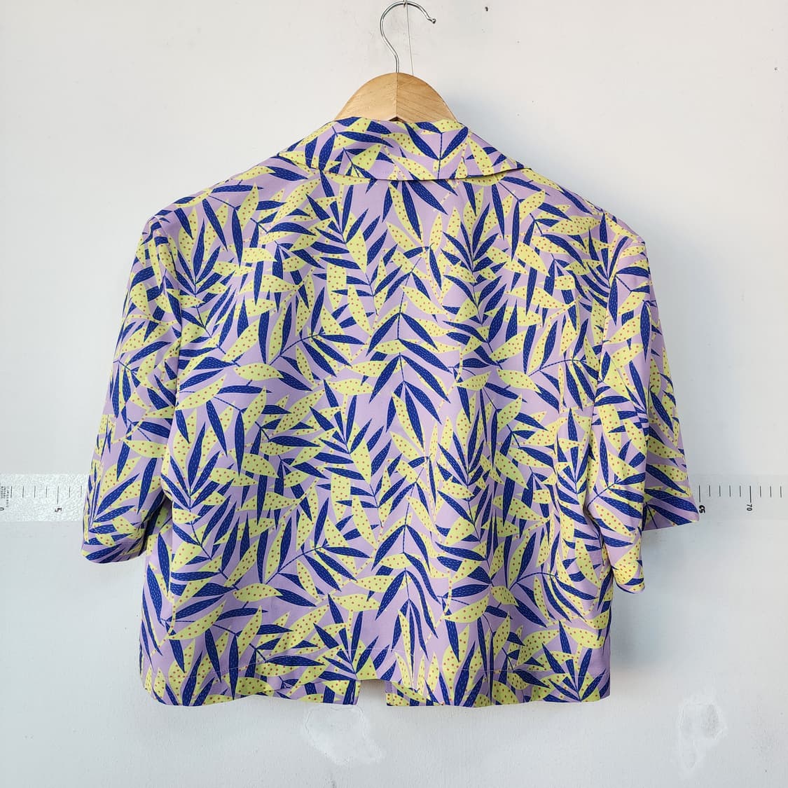 쥬시쥬디 플라워 블라우스 퍼플 상품이미지2