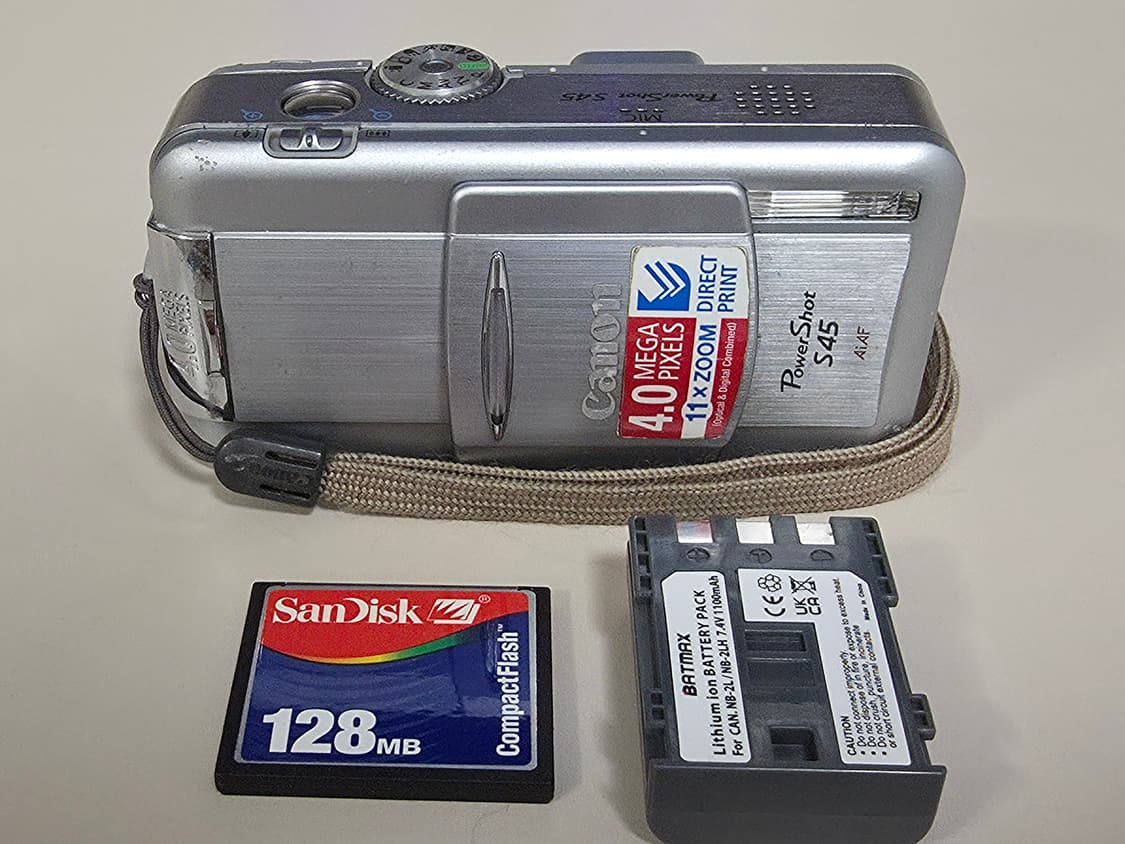 캐논 파워샷 S45 빈티지 디지털카메라 상품이미지8