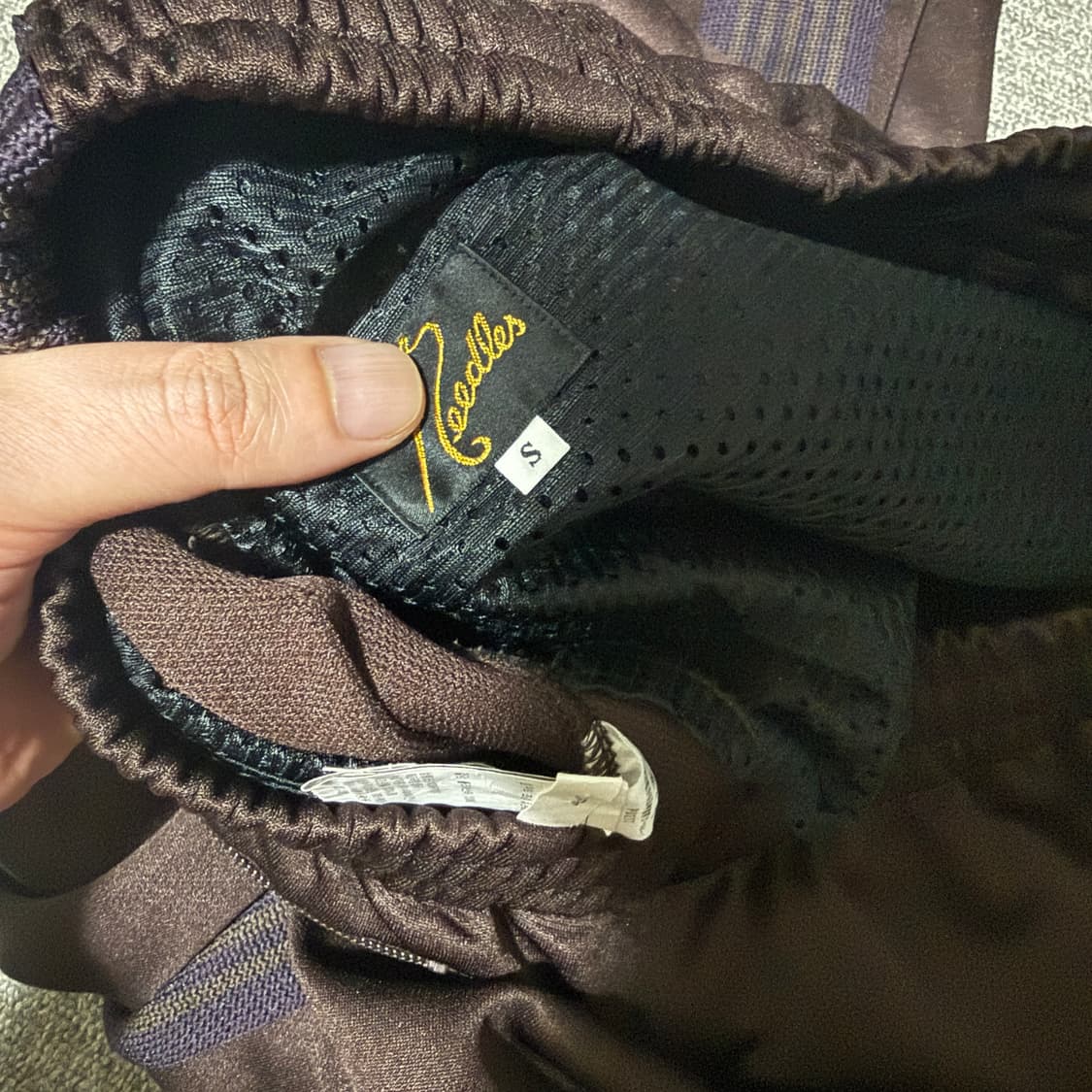 니들스 트랙팬츠 hd 브라운 S 상품이미지2