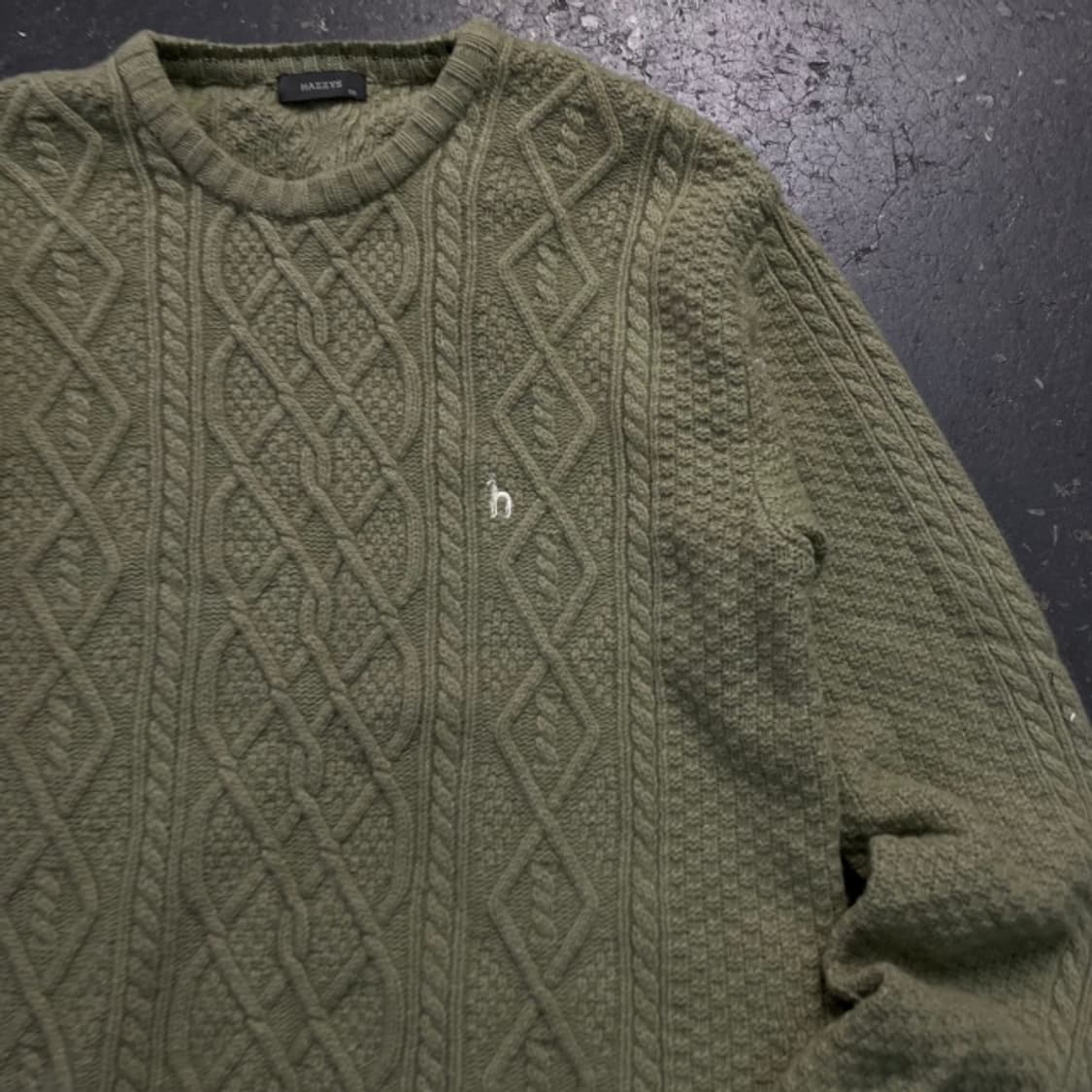 100 헤지스 꽈배기 니트  상품이미지2