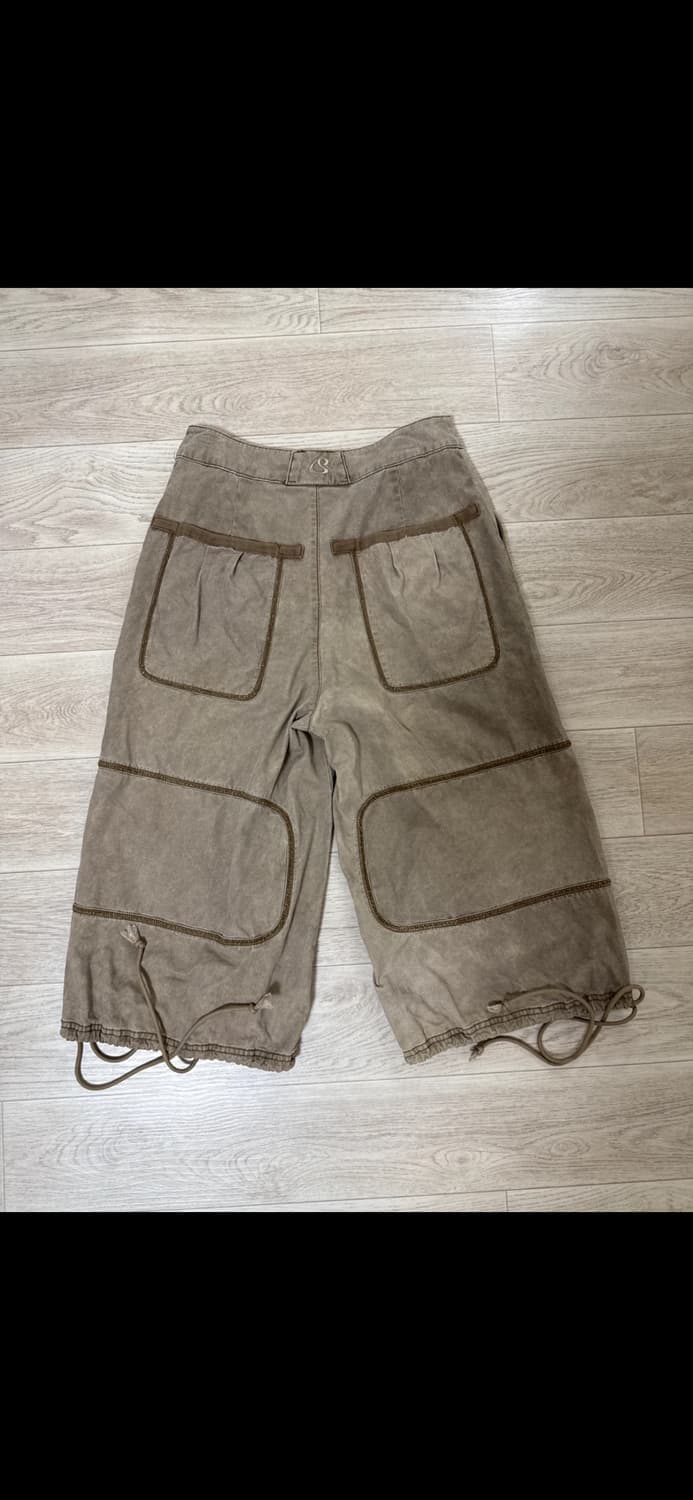 코이세이오 지그재그 팬츠 브라운 0사이즈 교환 가능 coyseio 상품이미지2