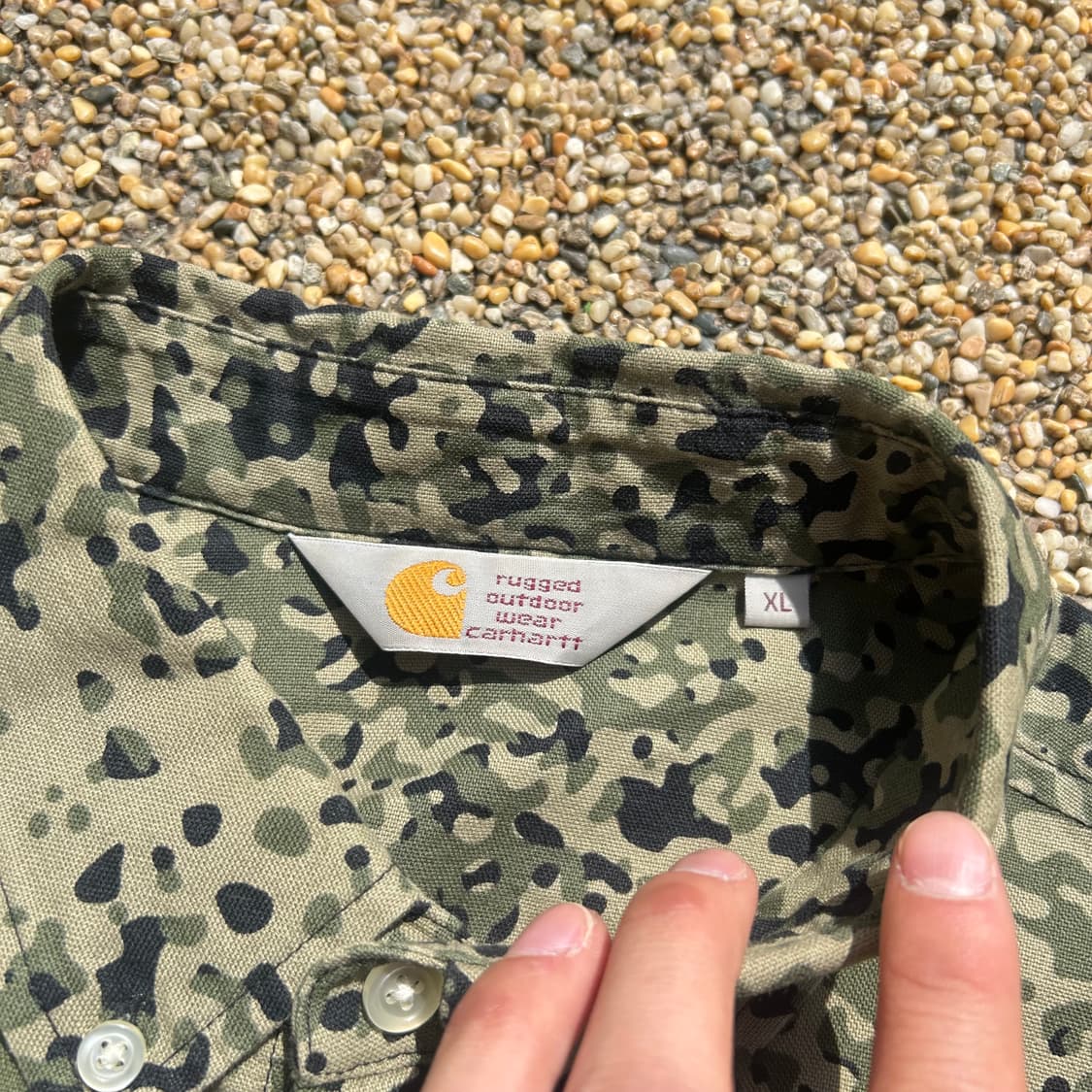 칼하트(Carhartt) 카모폴라쥬 셔츠 상품이미지4