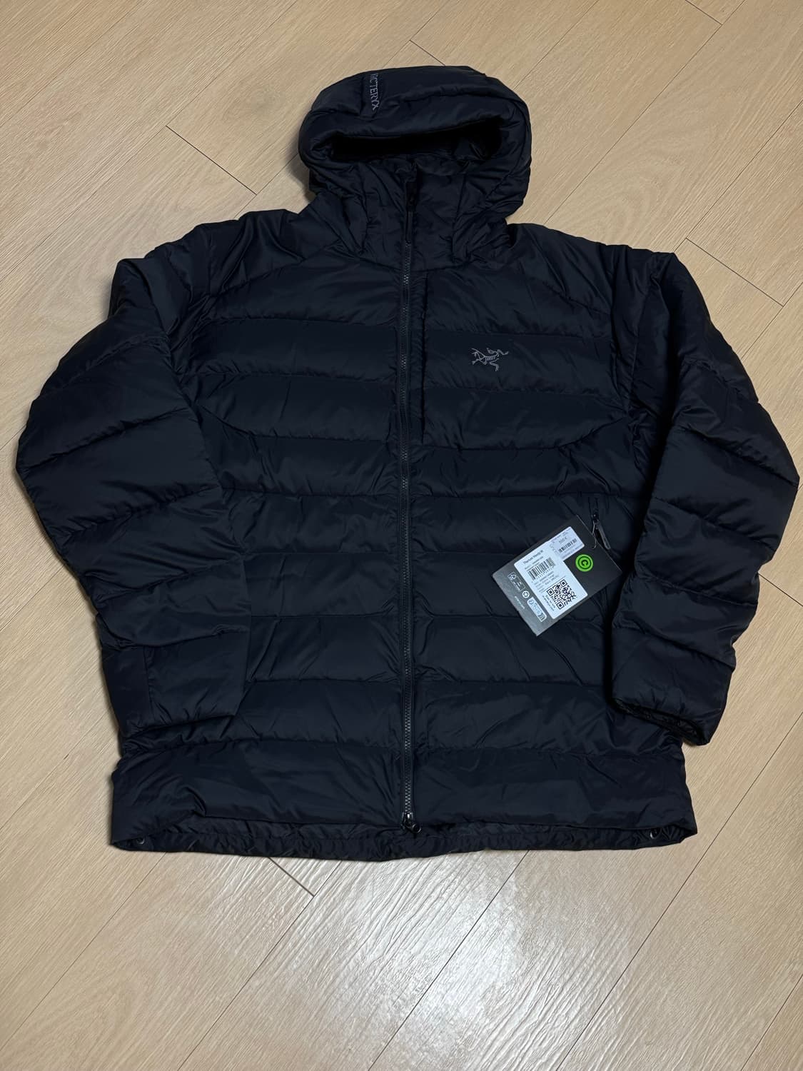 [XL] 아크테릭스 토륨 후디 블랙 상품이미지1