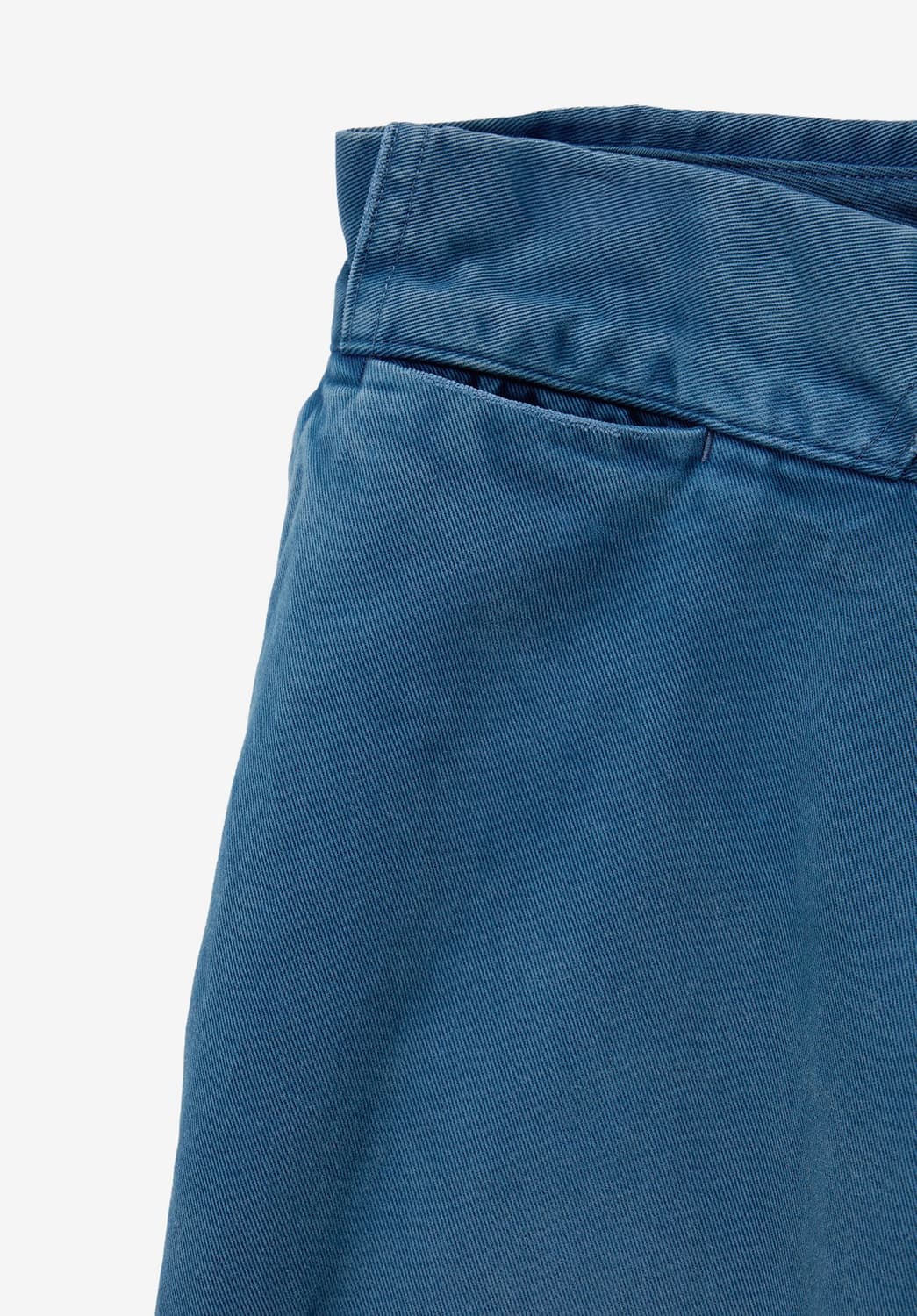 아프레쎄 25AW 빈티지 치노 워크 팬츠 블루 상품이미지5