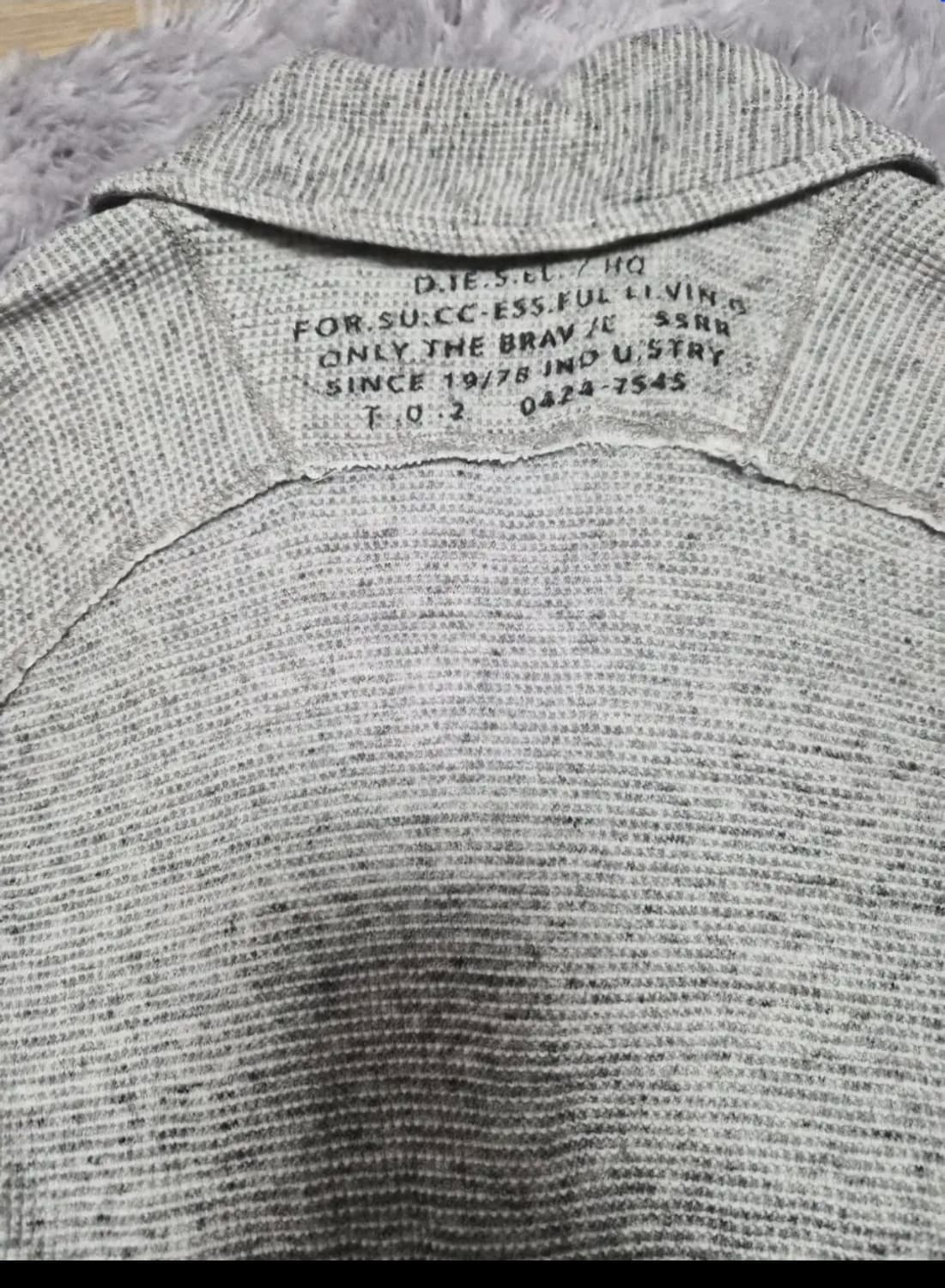 디젤 숄카라 가디건자켓 상품이미지3