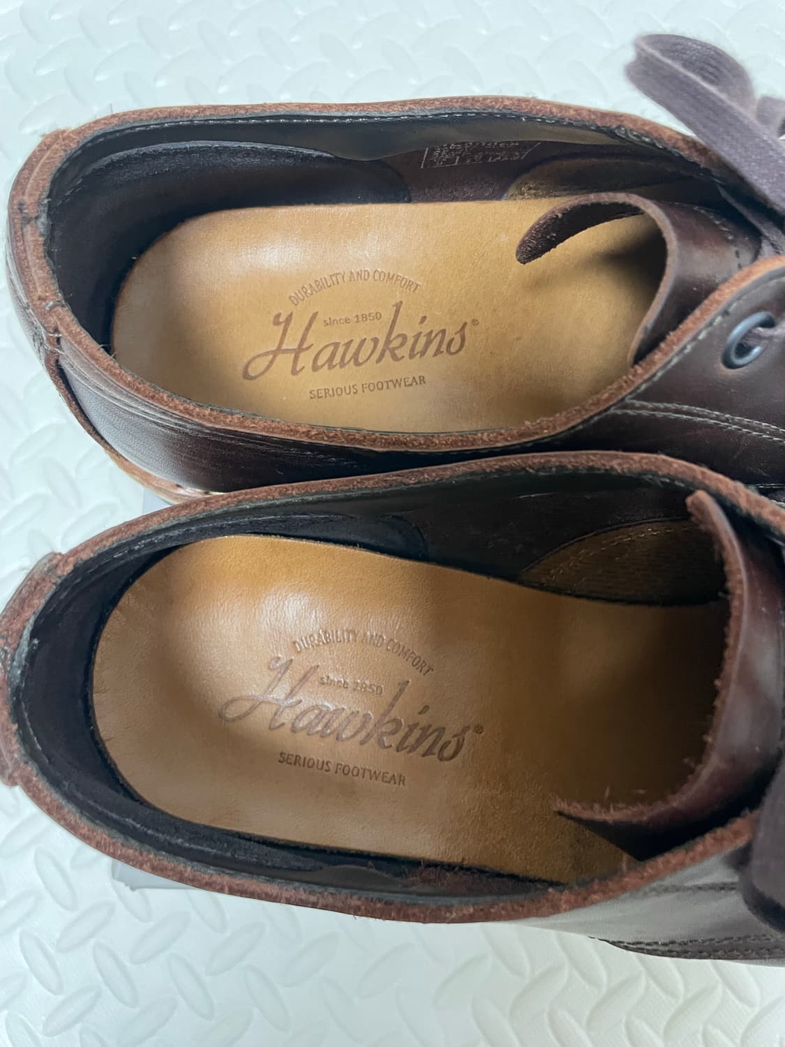 호킨스 브라운 레더  더비슈즈  270   상품이미지2