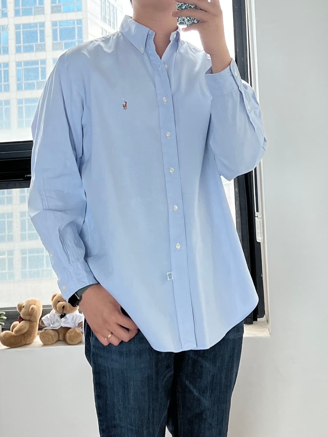 폴로 랄프로렌 삭스블루 셔츠 110 상품이미지8