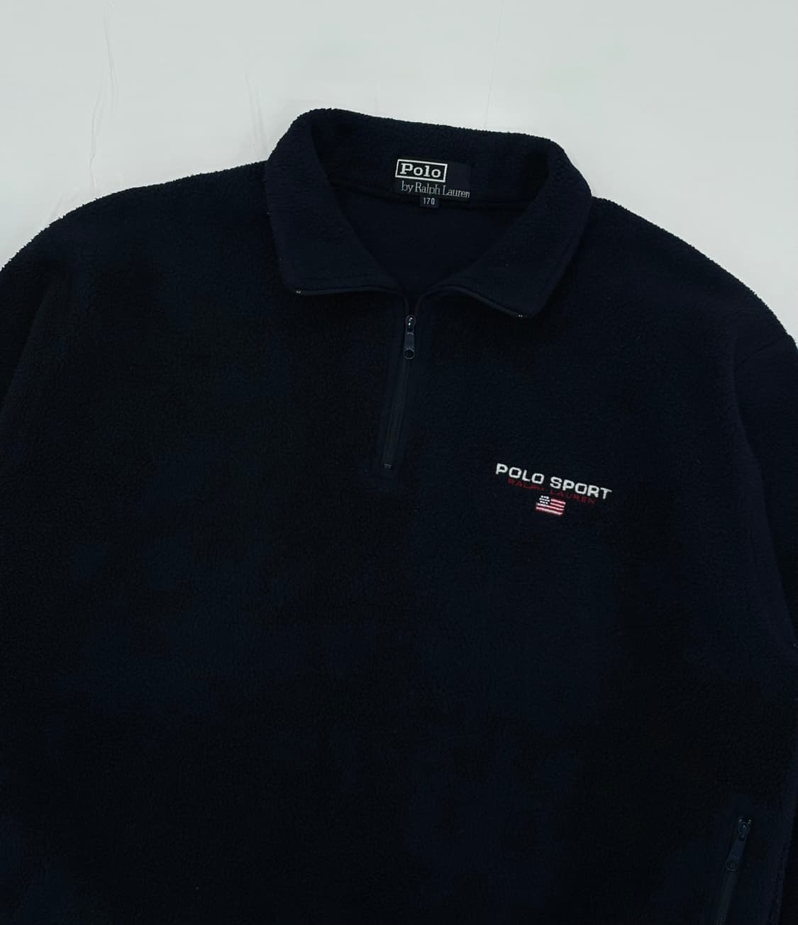 Polo 폴로랄프로렌 성조기 플리스 하프 집업 상품이미지4
