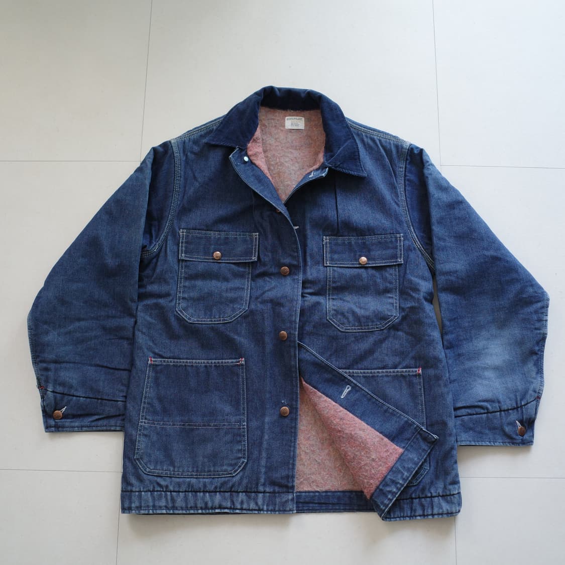 70s 빅맥 데님 초어 자켓 USA MADE JC PENNEY 상품이미지1