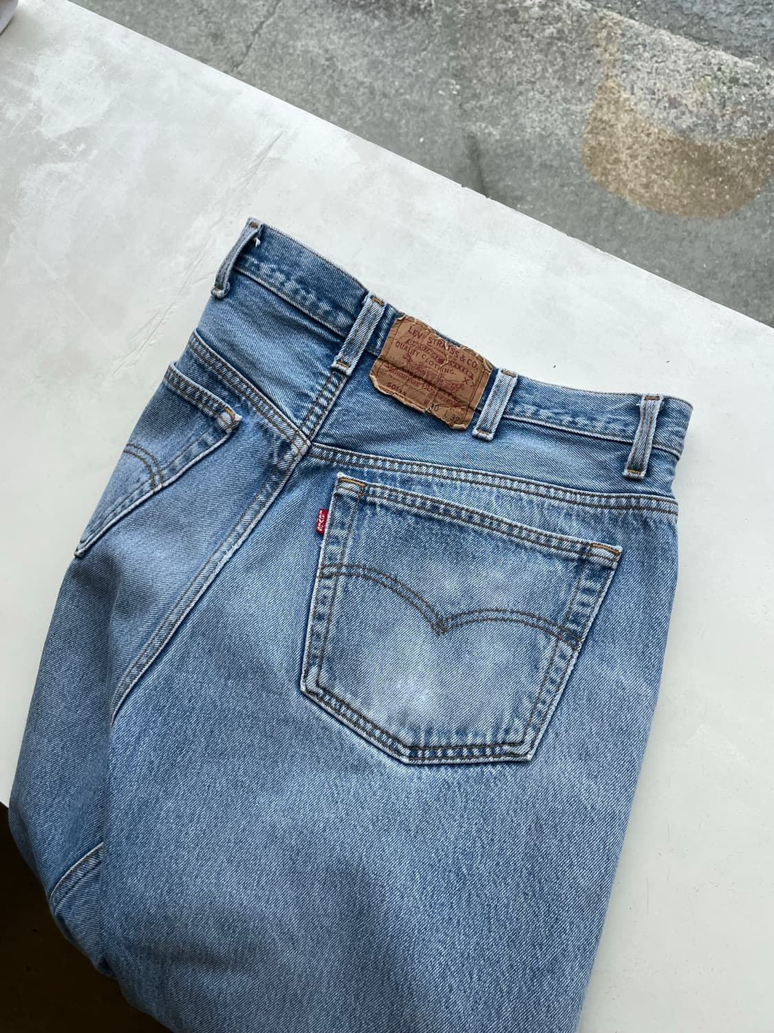 90s USA Levi’s 501xx 리바이스 40X32 (실측 37“) 상품이미지9