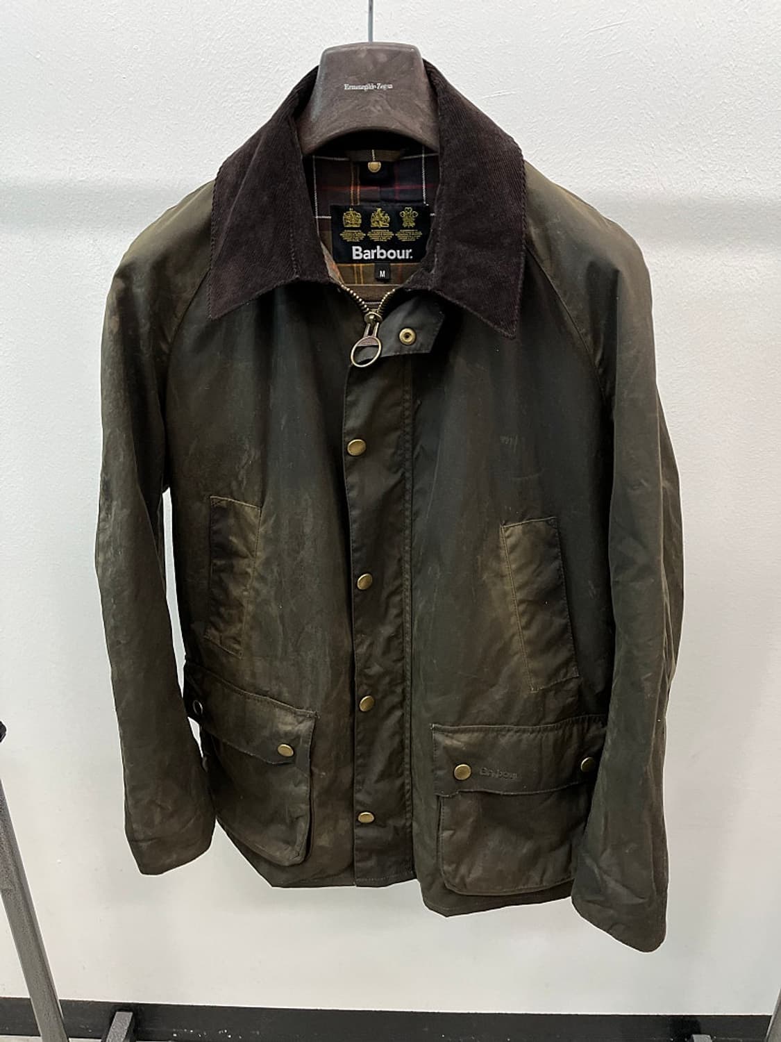 100-105) 바버 애쉬비 왁스자켓  상품이미지2