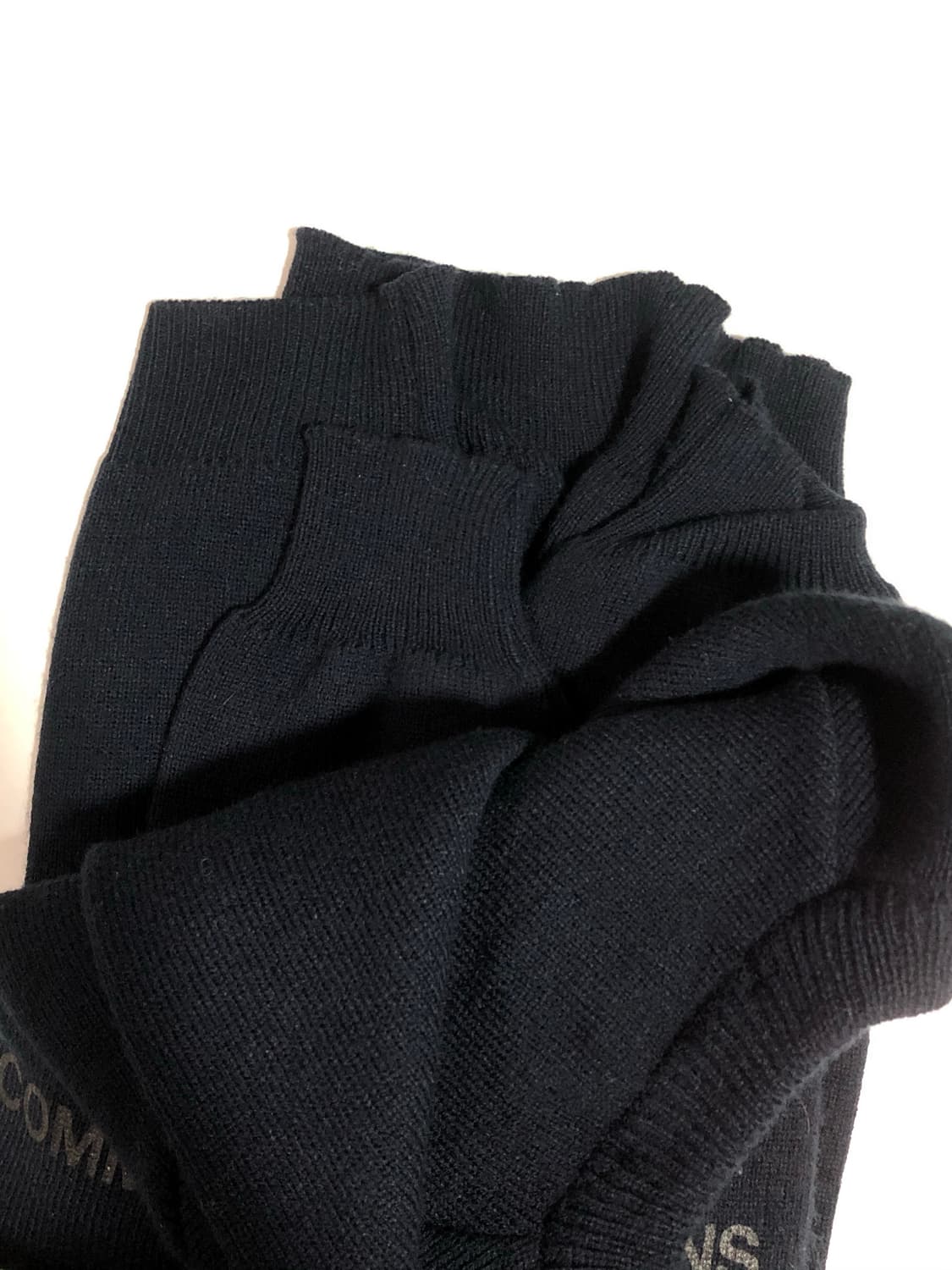 CDG 꼼데가르송 니트 M 블랙 상품이미지3