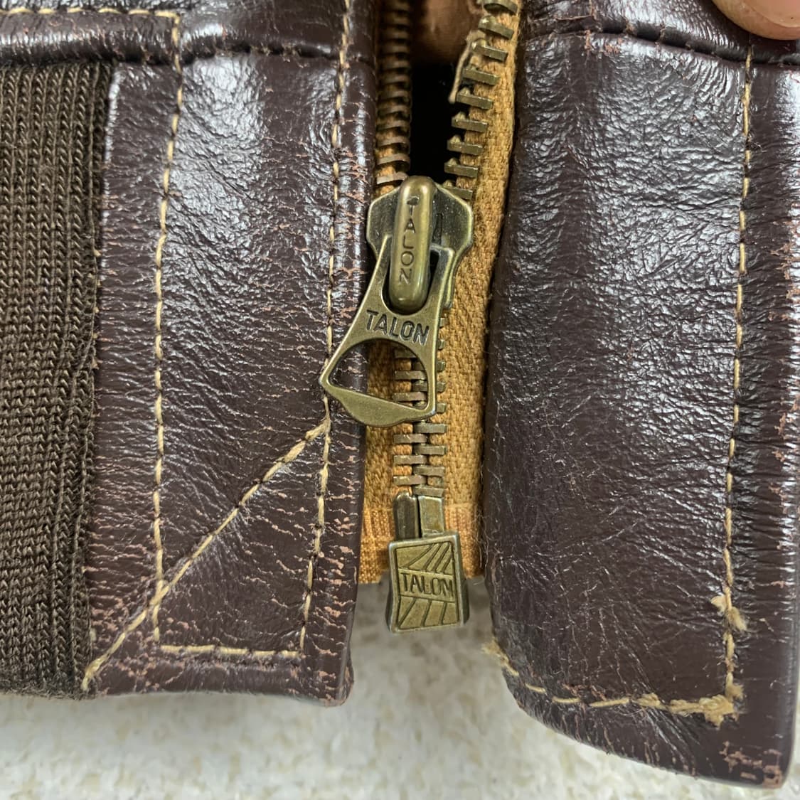 나카타 쇼텐 밀리터리 복각 A-2 레더 자켓  상품이미지4