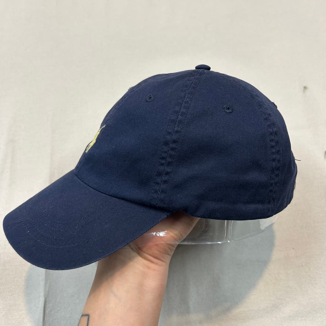 Free) 폴로 랄프로렌 네이비 볼캡 모자 상품이미지3