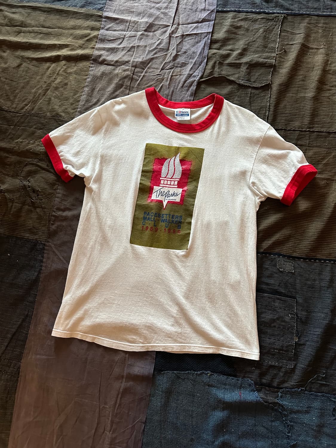 90s USA Hanes Ringer T Shirt 상품이미지2
