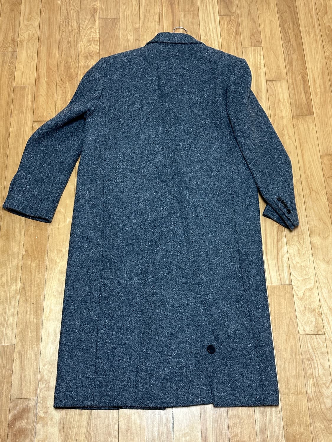 stu 백 버튼 싱글 코트 그레이 S 상품이미지3