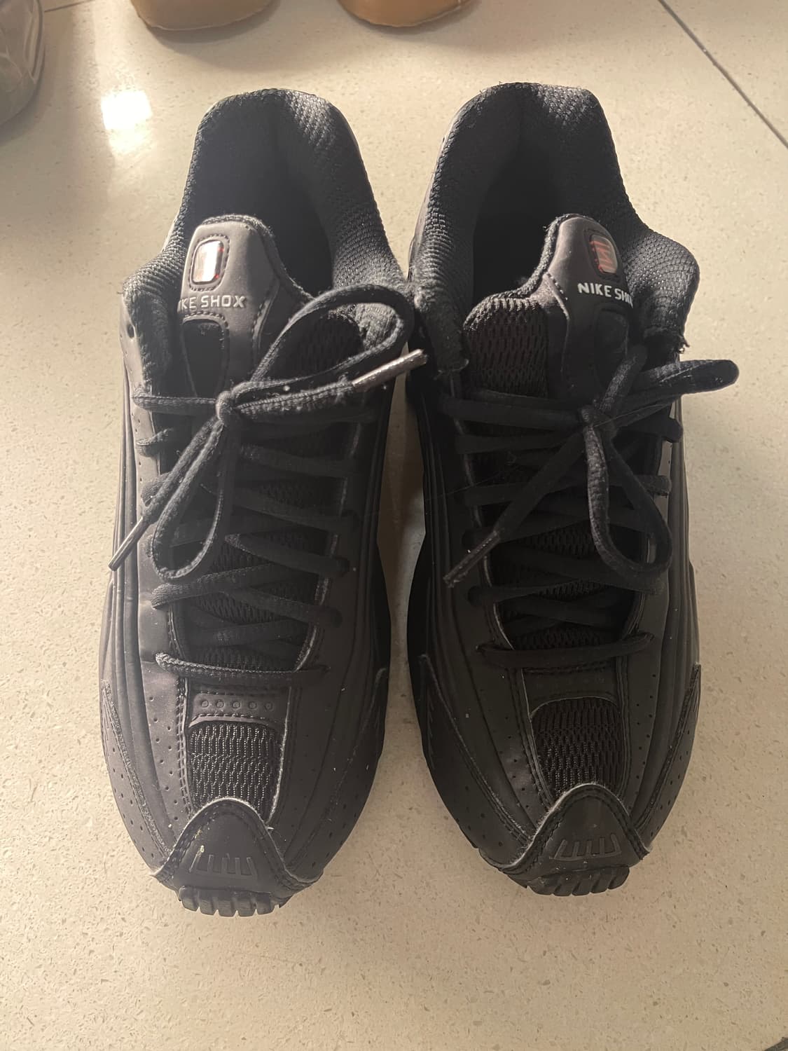 (W) Nike 샥스 R4 Black 상품이미지2