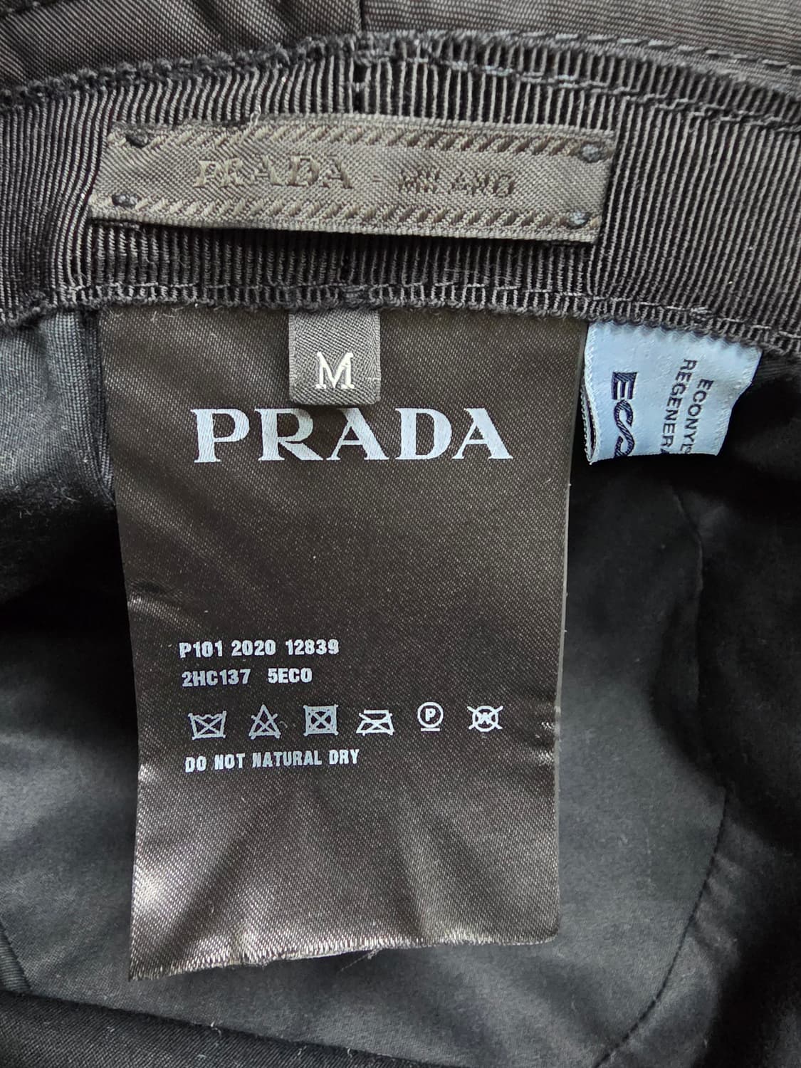 프라다 리나일론 버킷햇 상품이미지6