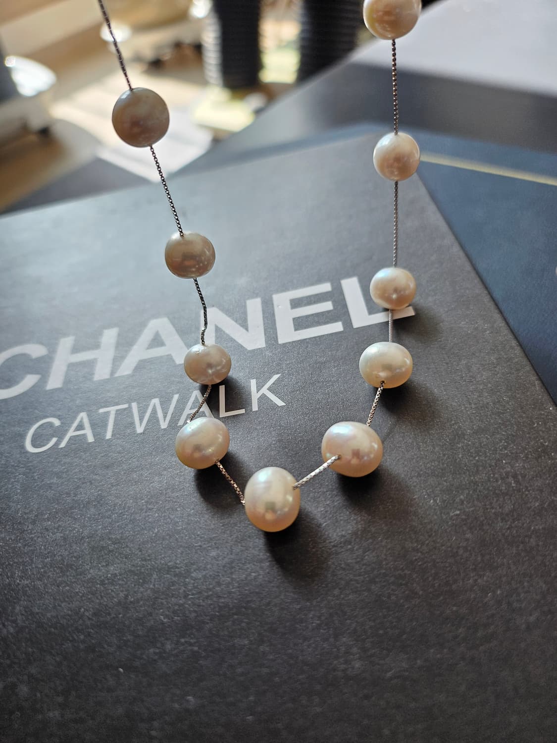 담수진주 실버목걸이 상품이미지1