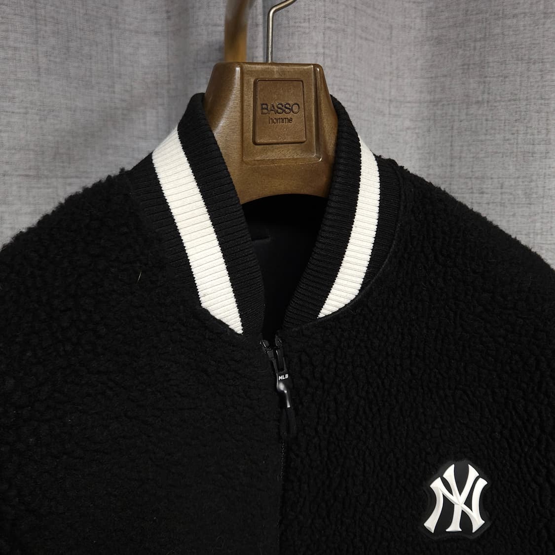 95-100 ) MLB 뉴욕 양키스 뽀글이 오버핏 자켓 상품이미지3