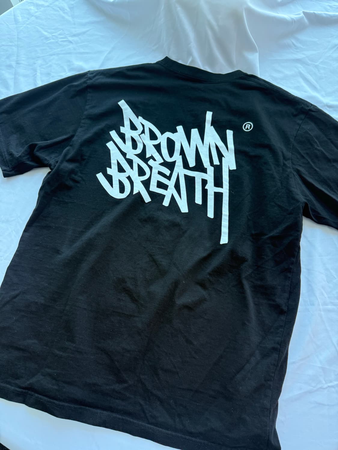 브라운브레스 블랙 로고 반팔 티셔츠 L 상품이미지1