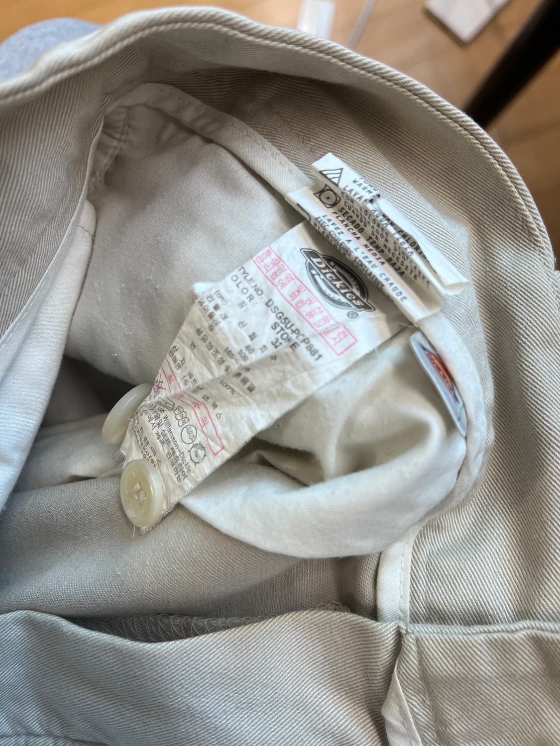 디키즈 881 스톤 치노 팬츠 32사이즈 상품이미지5