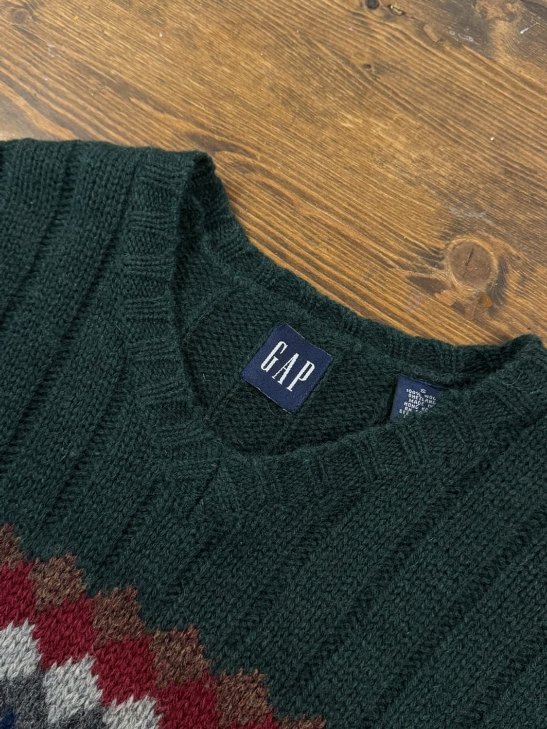 GAP 갭 페어아일 니트 100 상품이미지7
