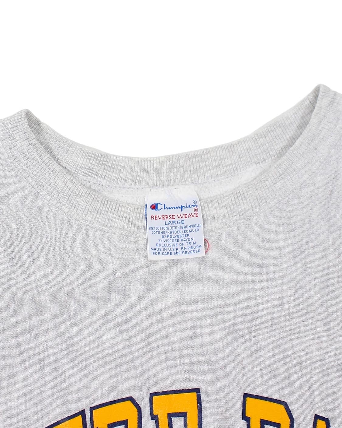 1990s USA 챔피온 리버스위브 스웻셔츠 미제 상품이미지3
