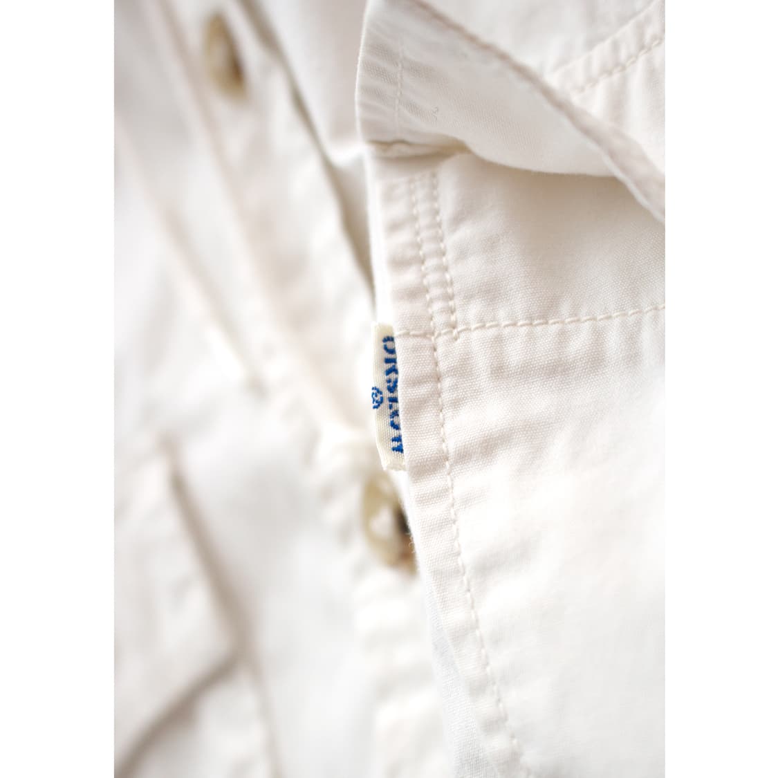 오어슬로우 크림 후드 셔츠  상품이미지5