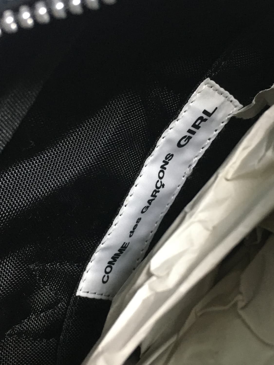 꼼데가르송 프릴백 블랙 상품이미지3