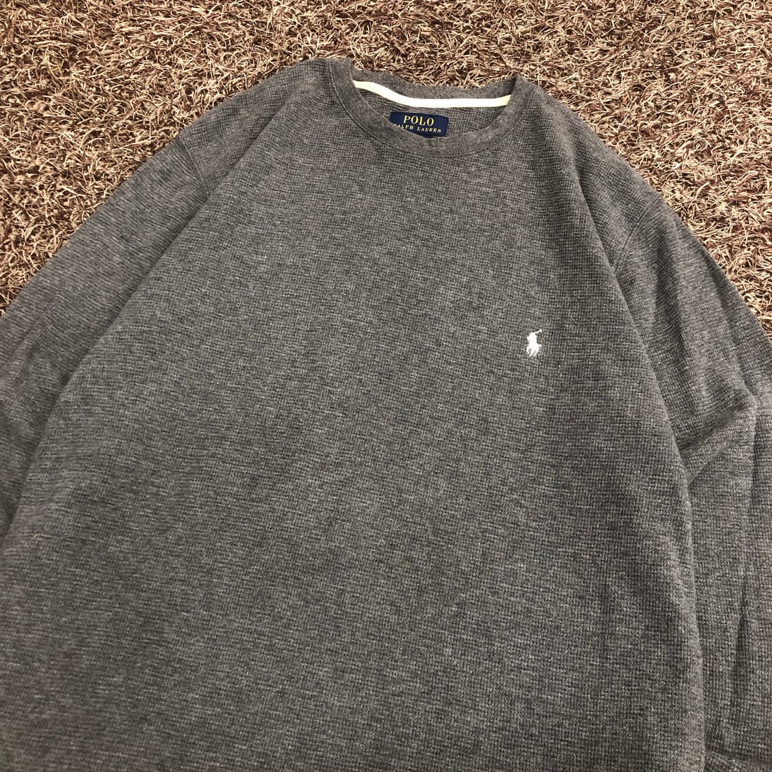 폴로 랄프로렌 와플 긴팔 티셔츠 롱슬리브 상품이미지2