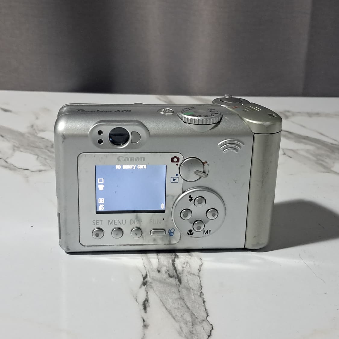 하자품) 캐논 PowerShot A70 빈티지 디카 상품이미지5