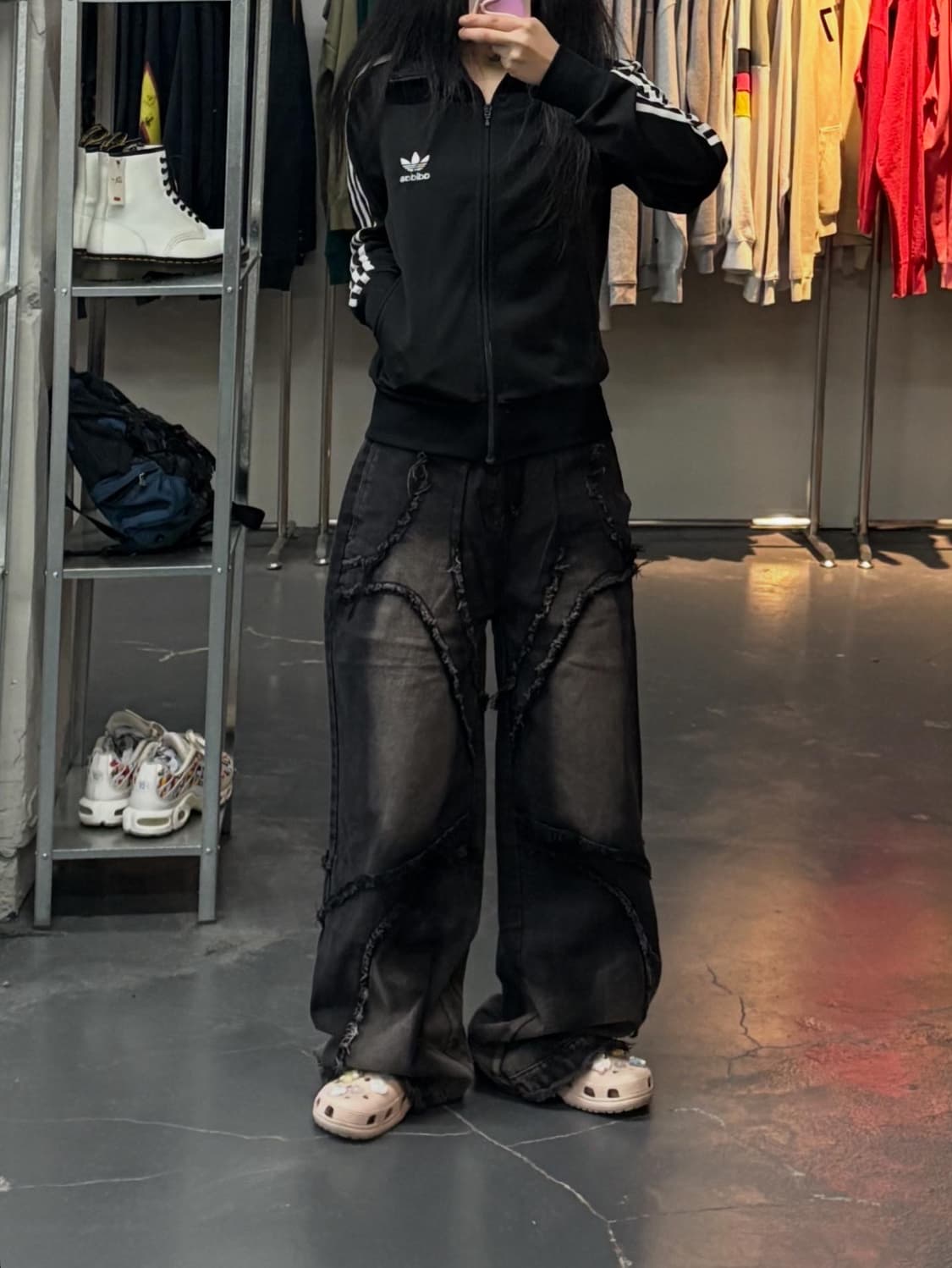 아디다스 파이어버드 블랙져지 A3004 상품이미지1