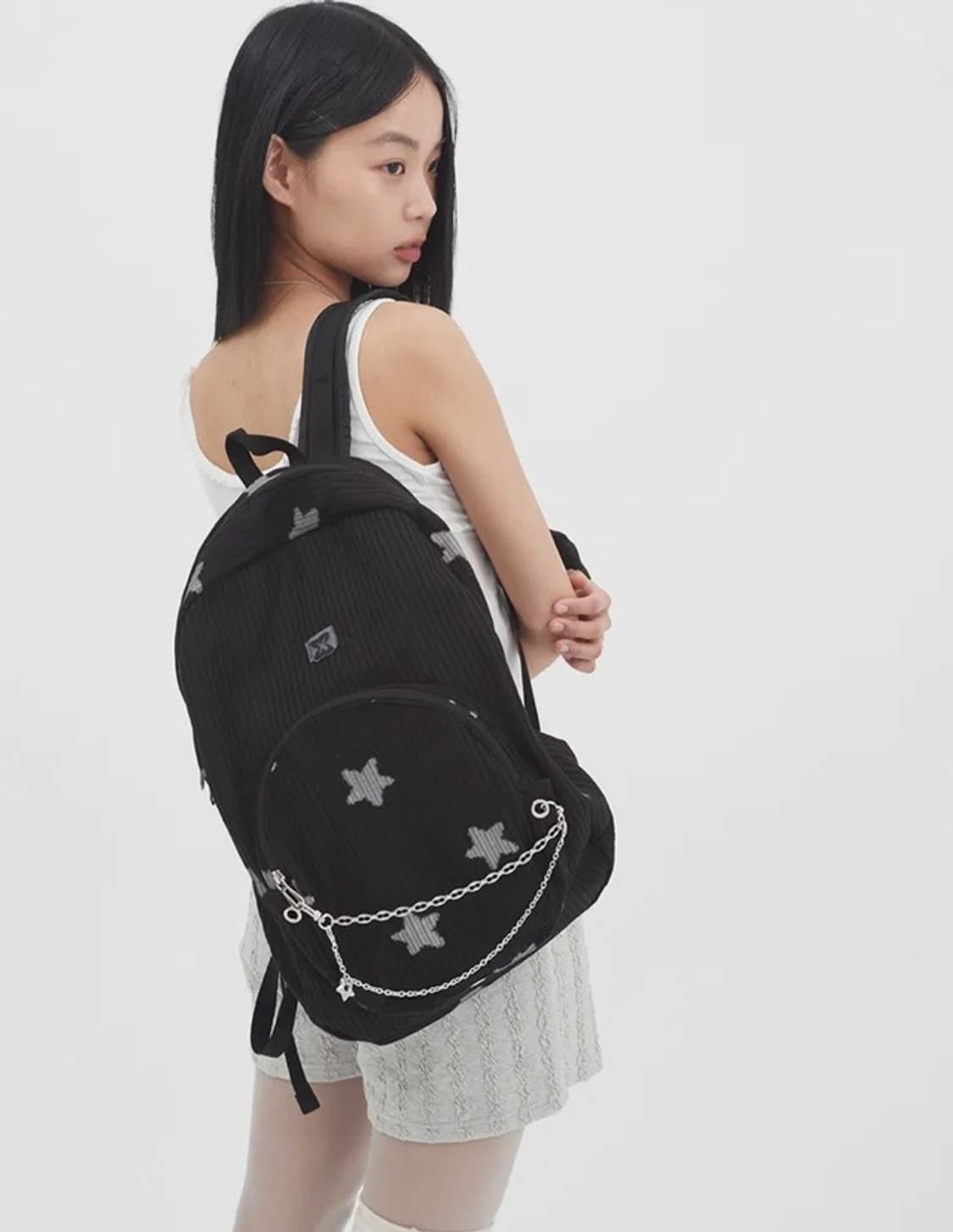 무음 네스트 백팩 Nest Backpack (Black Star)  상품이미지2