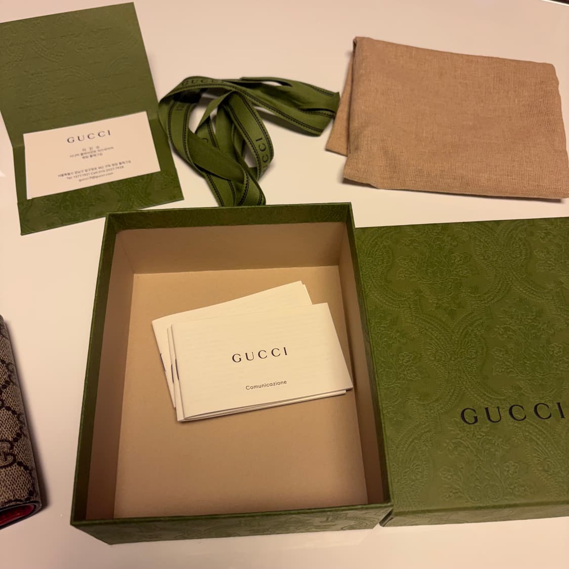 구찌 체리 반지갑 상품이미지4