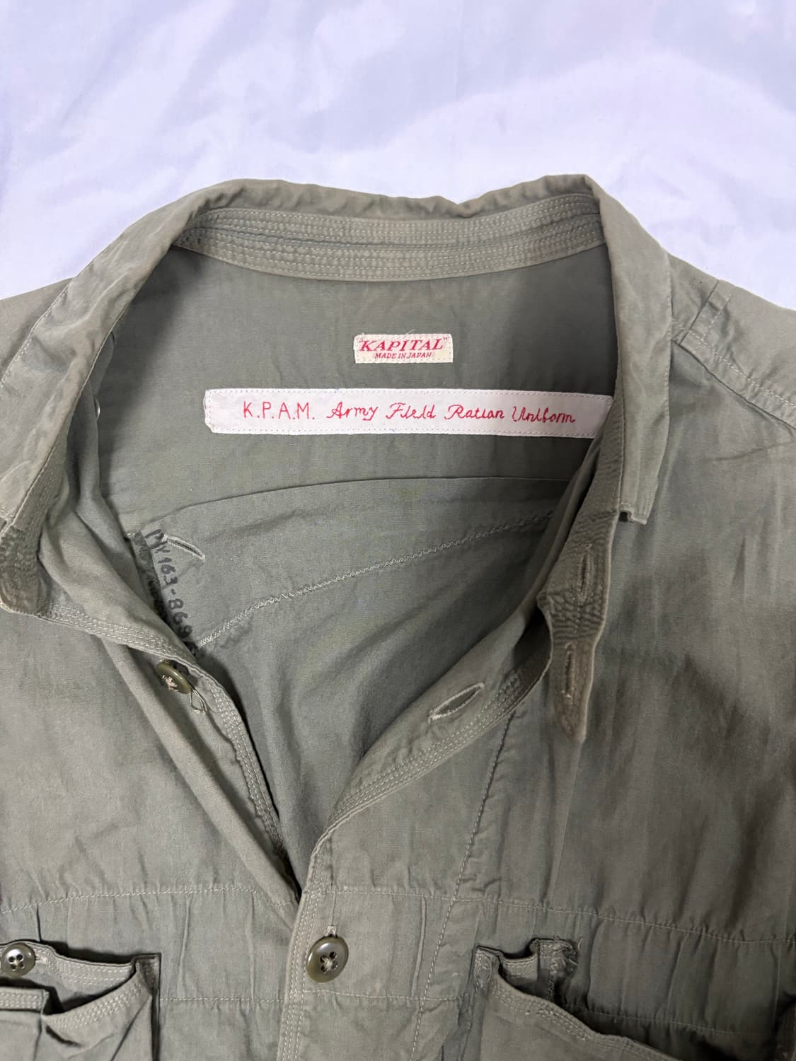 캐피탈 아미 셔츠 상품이미지9