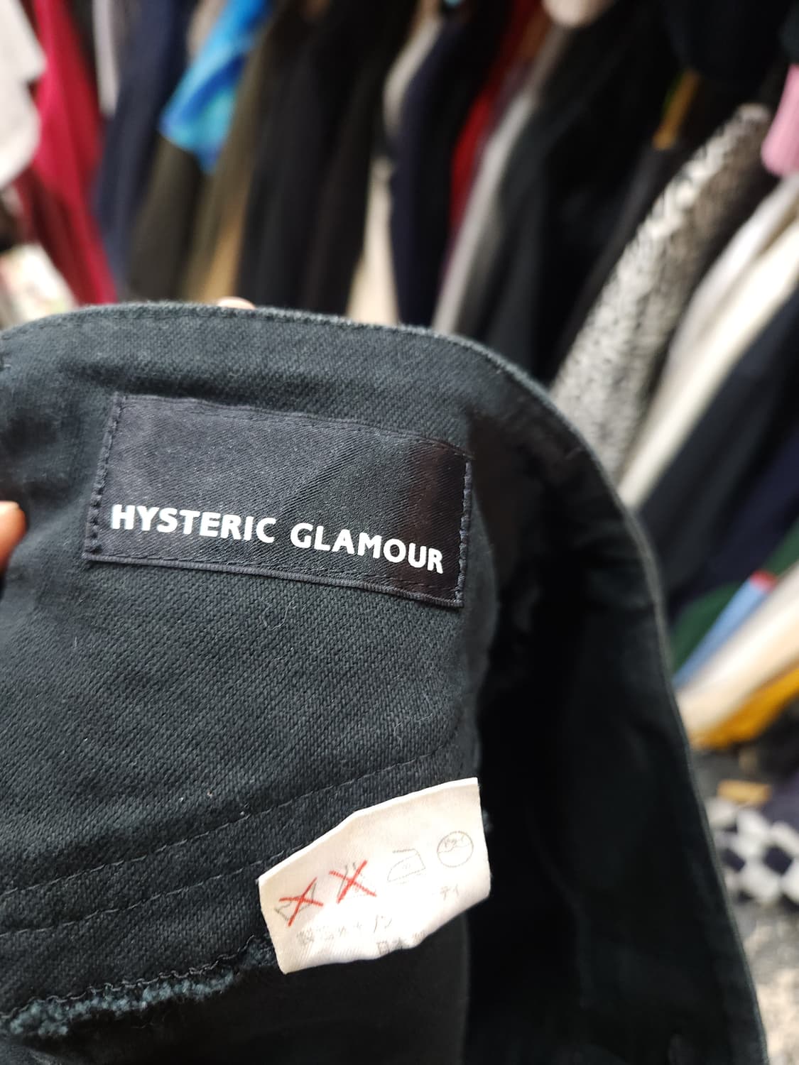 히스테릭글래머 금장버튼 스판 코튼 스커트

 상품이미지6