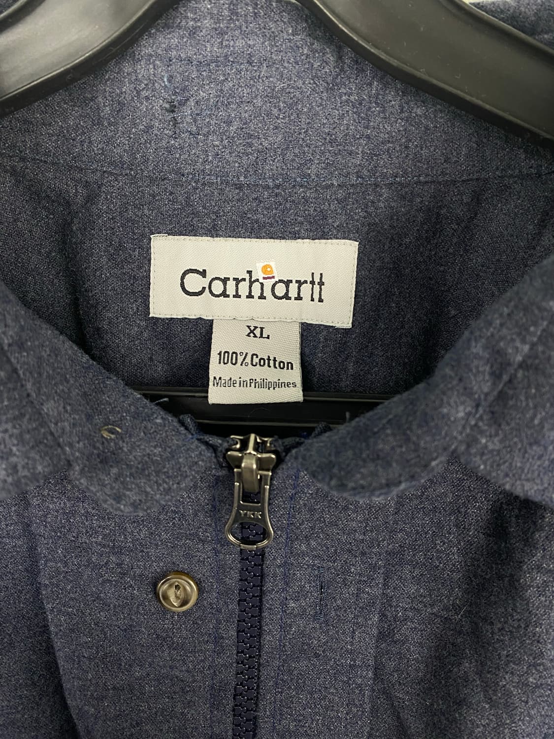 칼하트 리메이크 크롭 셔츠 자켓 XL <479> 상품이미지4