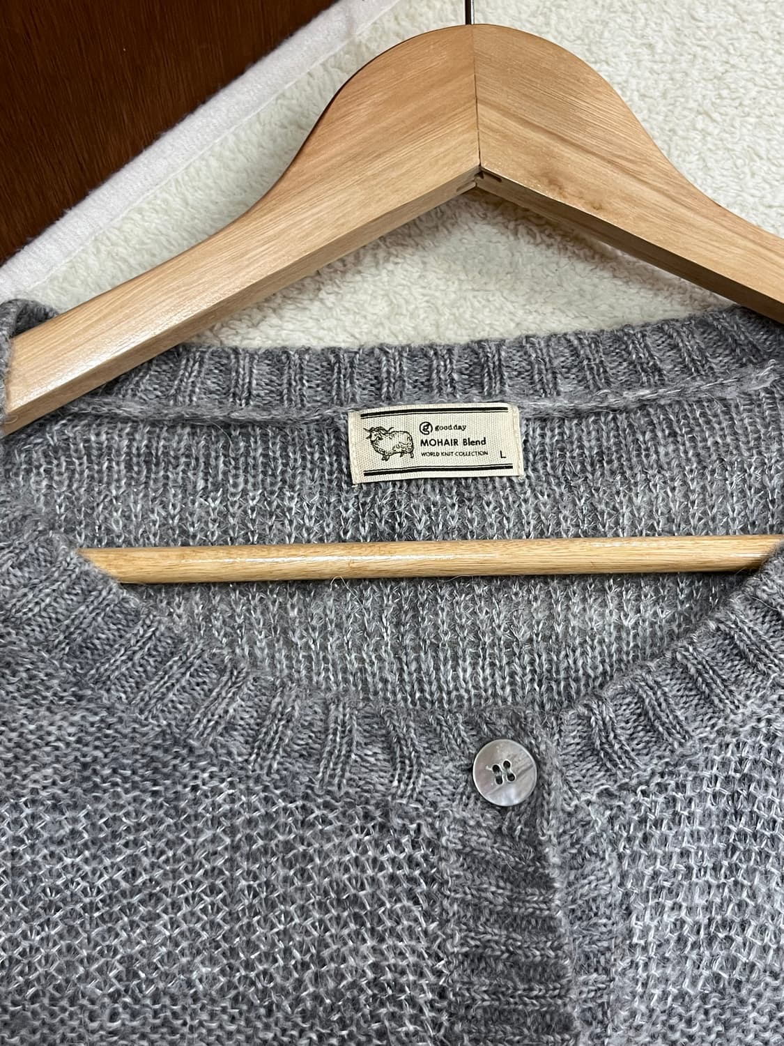 모헤어 블렌디드 가디건 상품이미지3