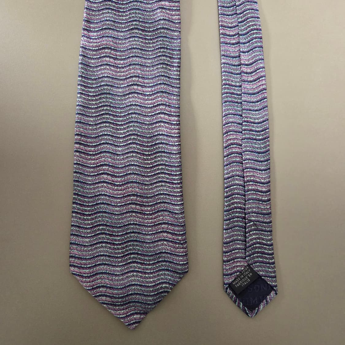 Missoni 미쏘니 빈티지 명품 넥타이 상품이미지1