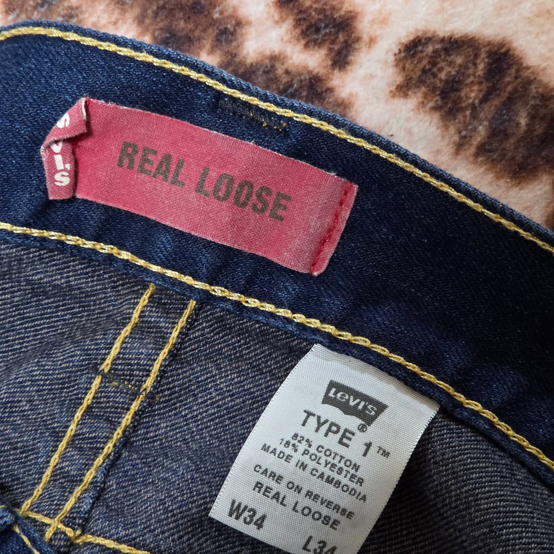 리바이스 타입원 리얼루즈 데님 팬츠 상품이미지8