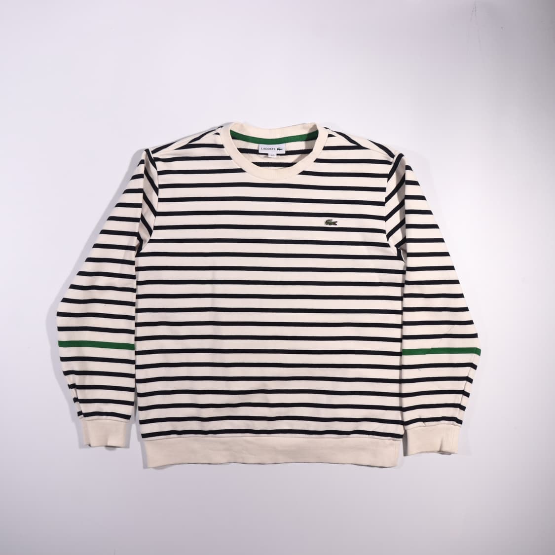 라코스테 단가라 맨투맨 B622 상품이미지1