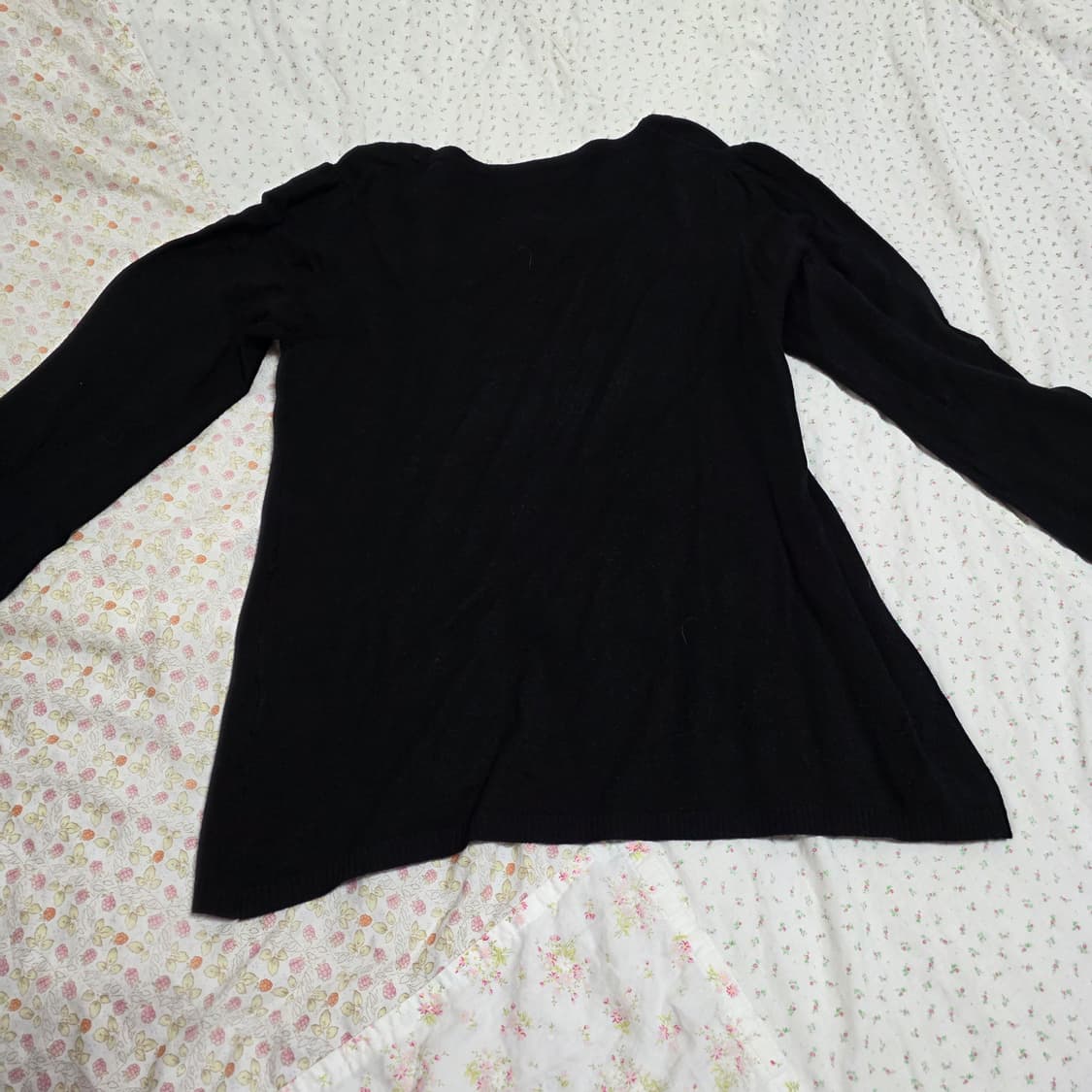 빈티지 공겜여주 도트 블랙 로걀탑 갸루일브히메갸루 상품이미지3