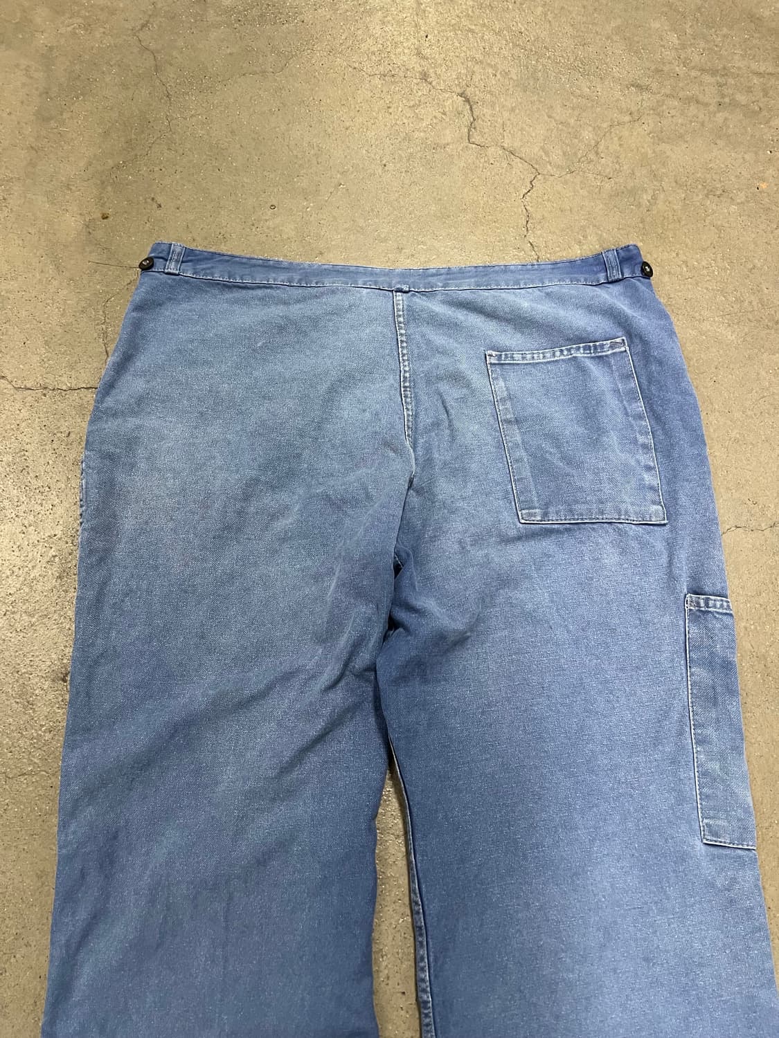 OLD VINTAGE HARD FADED FRENCH 프렌치워크팬츠 상품이미지8