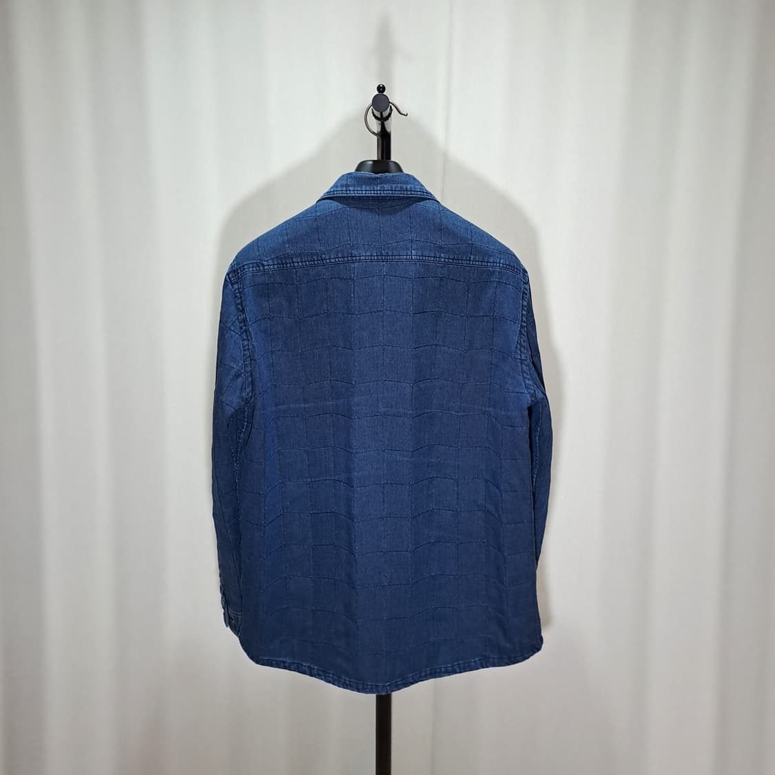 (택포) 시리즈 누빔 퀼팅 데님 아우터 셔츠 105 B368 상품이미지4