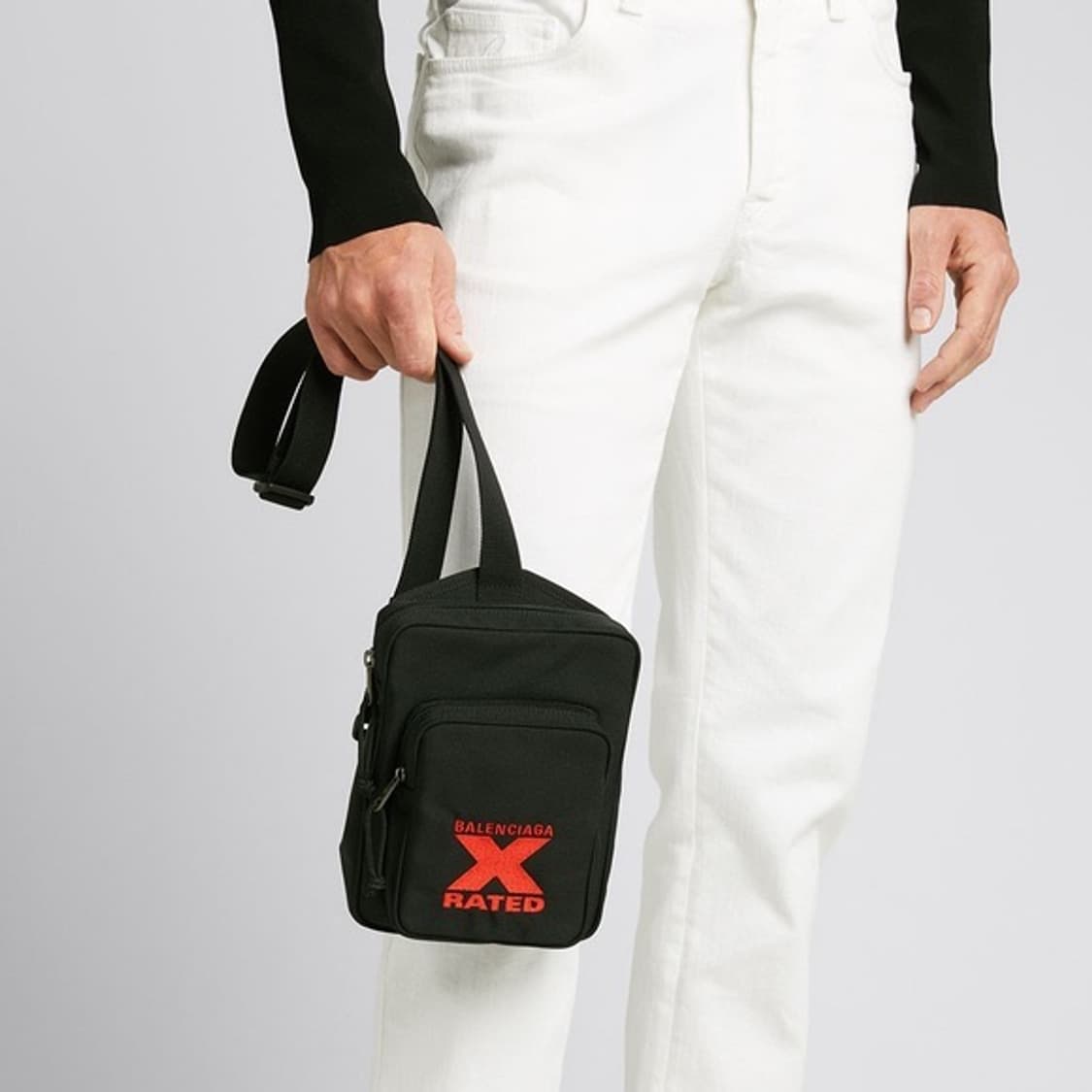 정품 발렌시아가 자수 크로스백  상품이미지5