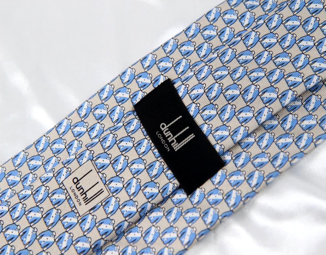 던힐 9.4cm A+등급 남자 명품 넥타이 상품이미지3