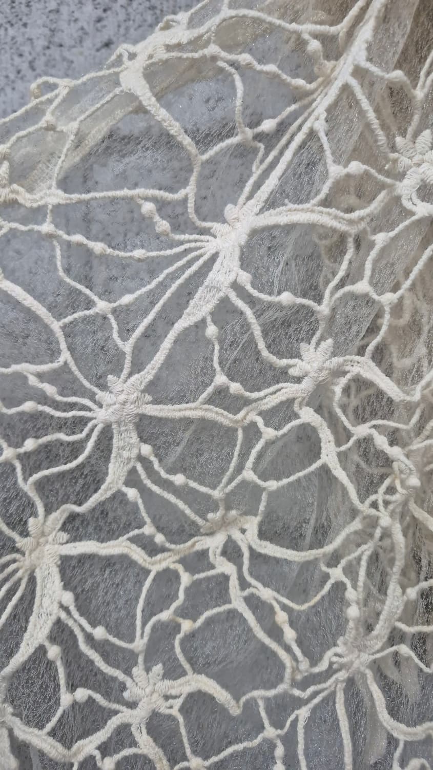 레이스 빈티지 머플러 하구미룩 모리룩 상품이미지6