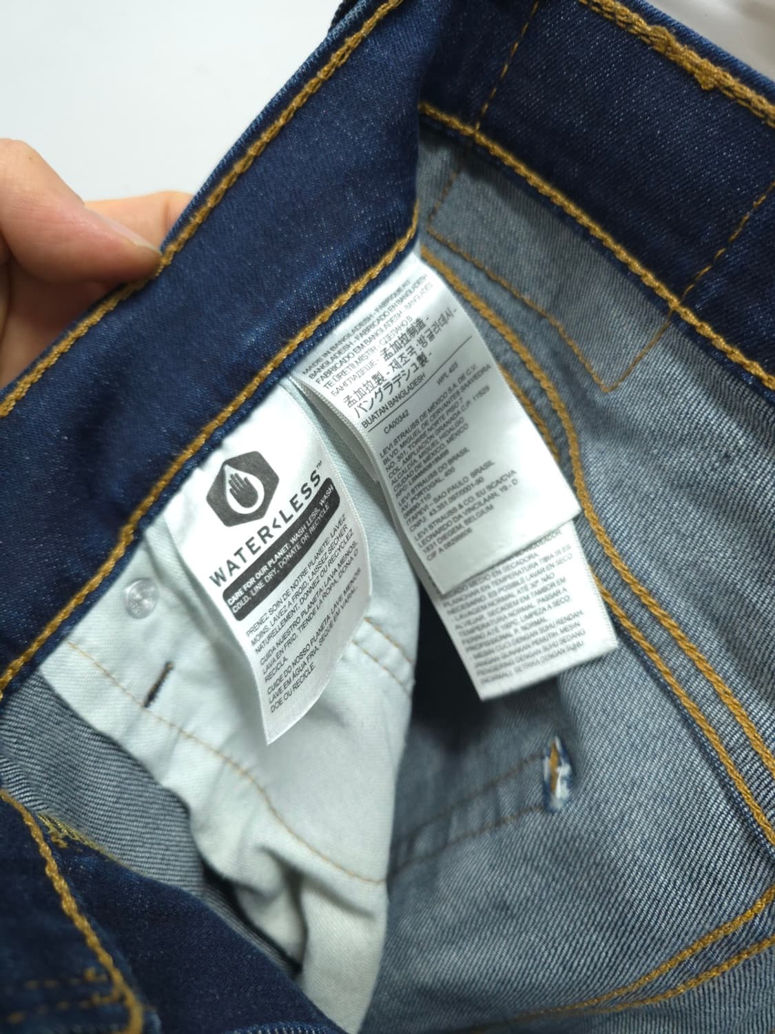 리바이스 502 테이퍼드 진 (W30 L32) 상품이미지10