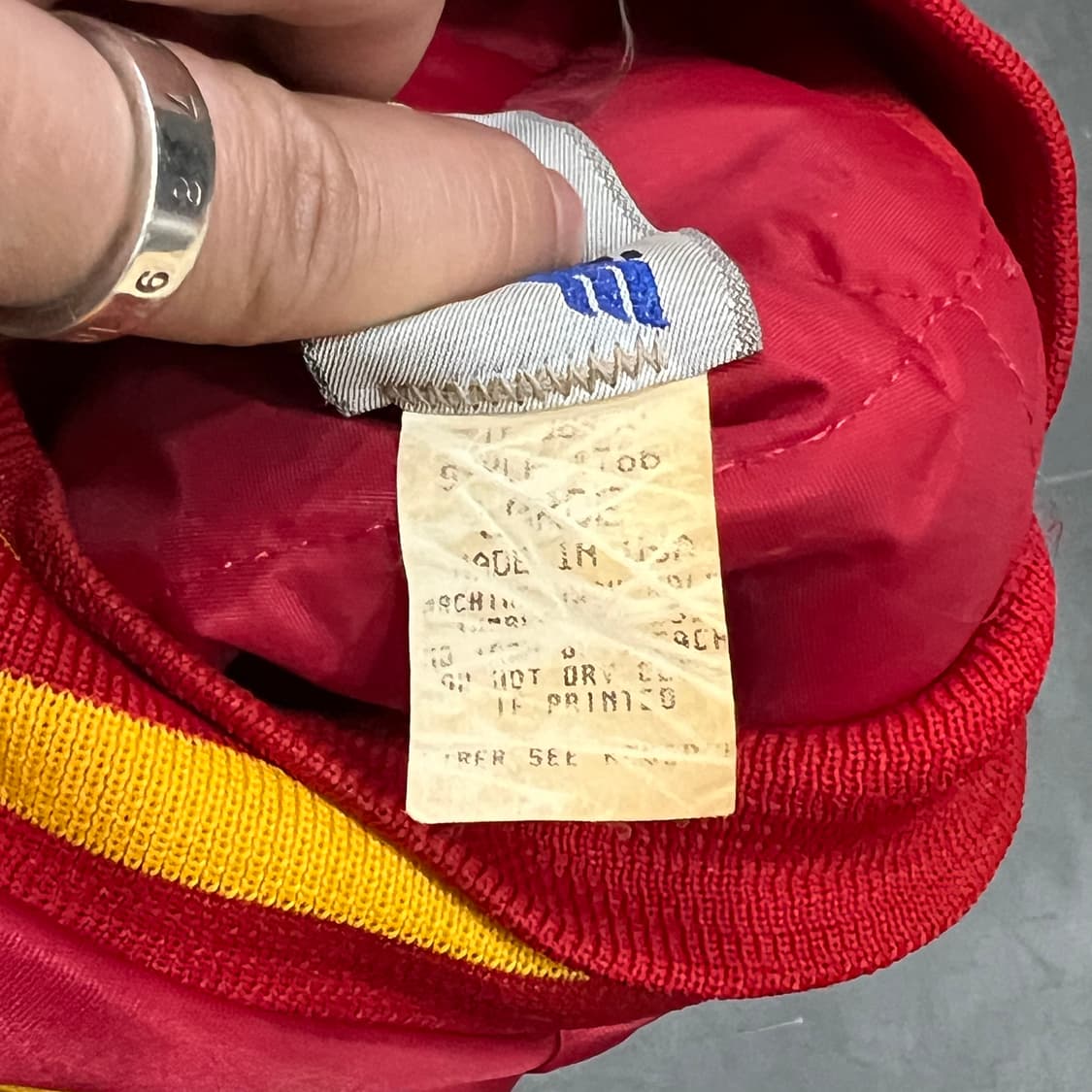  USA 스윙스터 패치 새틴 자켓 y14582 상품이미지8